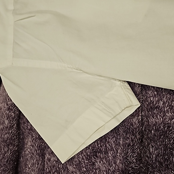 Boys crewcuts j crew short sleeve button down light cotton shirt white 10 - Picture 6 of 8